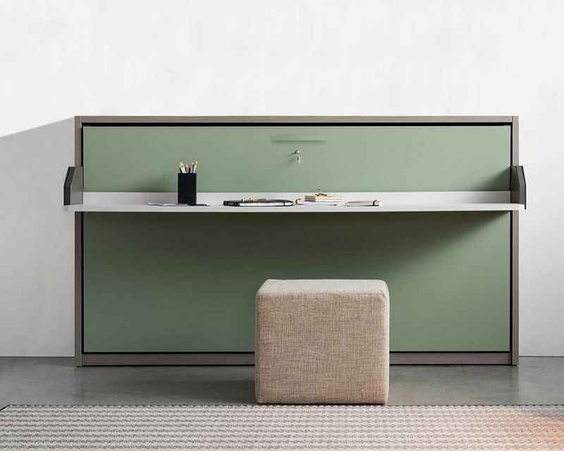 HIRO - sklápacia posteľ s písacím stolom