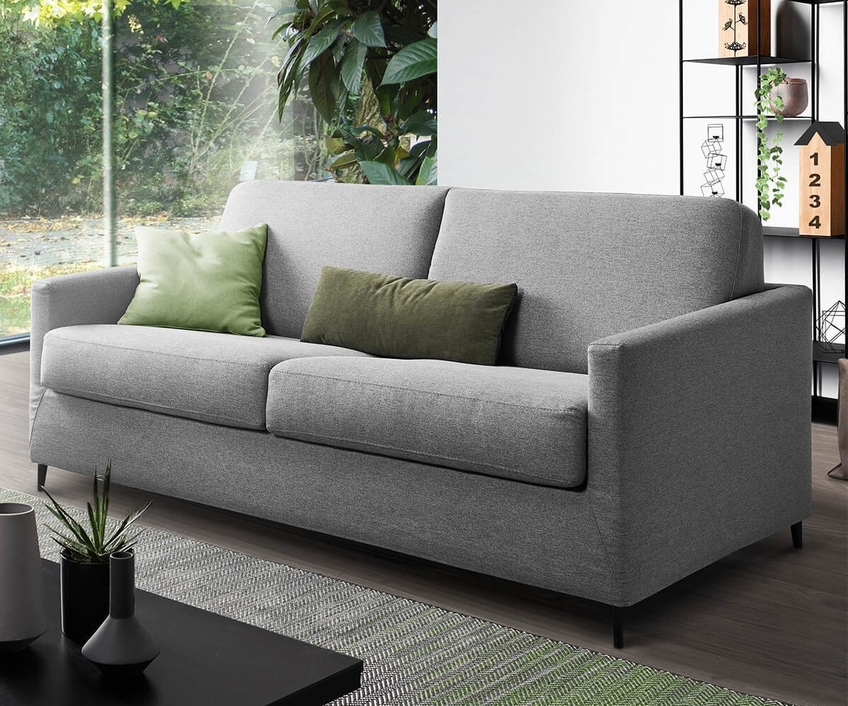 TEO LUX - kožená rozkladacia pohovka, sedačka Vitarelax