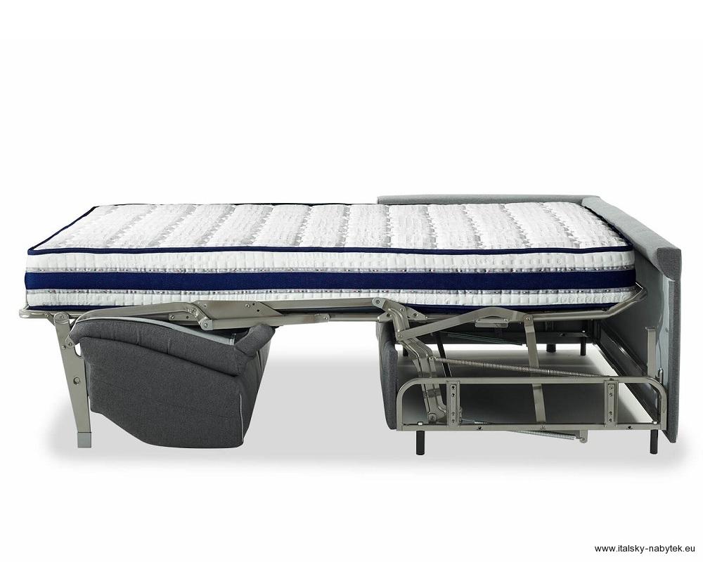 REVERSO MEDIUM EXPRES - 3-místná rozkládací pohovka s postelí 140x195 cm