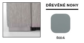 Konfigurace - příplatek - nohy FIORE