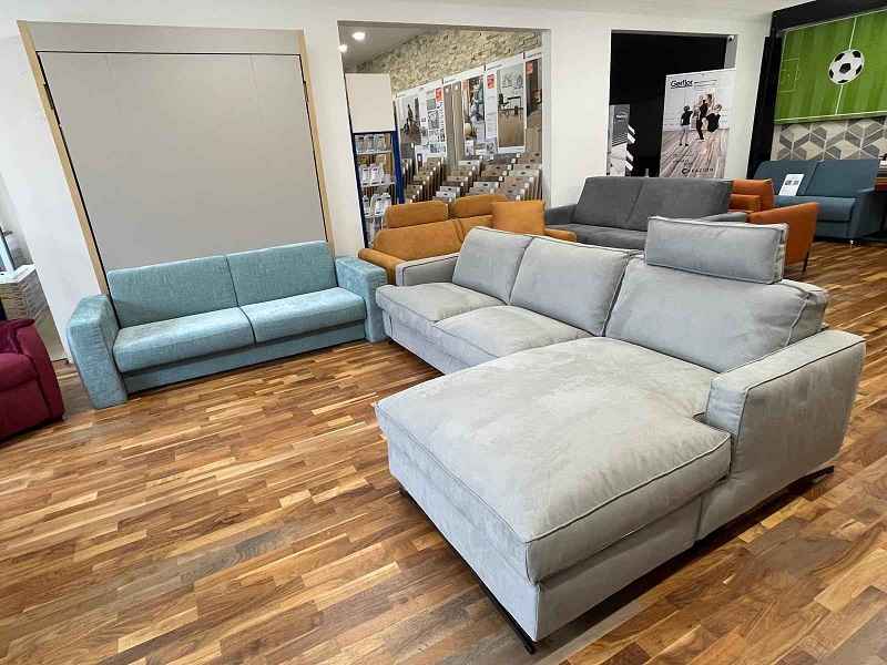 DEDALO EXPRES - rohová sedací souprava s rozkládací postelí