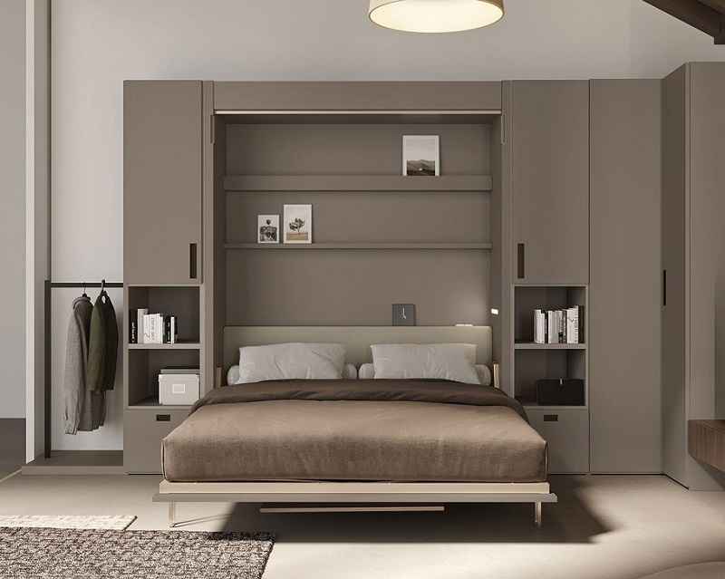 IMA - Sklápěcí postel s jídelním stolem