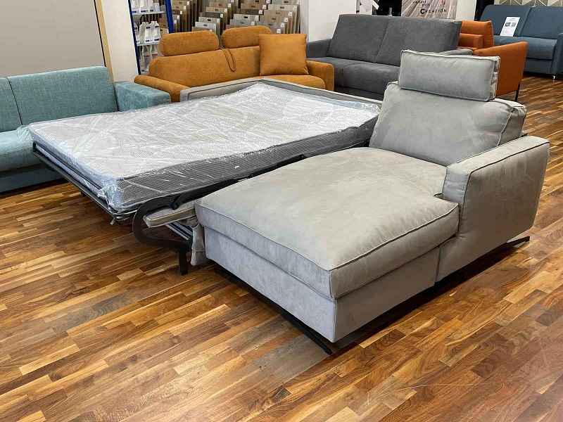 DEDALO EXPRES - rohová sedací souprava s rozkládací postelí