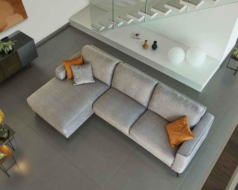 ECLISSE LUX - kožená rozkladacia pohovka, sedačka Vitarelax