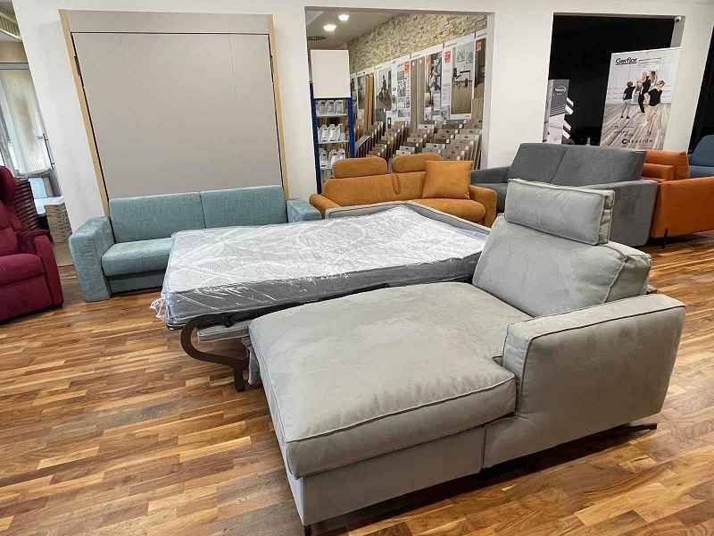 DEDALO EXPRES - rohová sedací souprava s rozkládací postelí