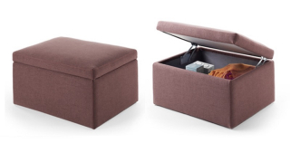 CONTENITORE - podnožka s úložným prostorem Vitarelax