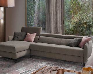 VICTOR - rohová sedací souprava s rozkládací postelí Vitarelax