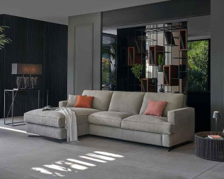 DEDALO - rohová sedací souprava s rozkládací postelí Vitarelax