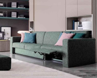 NOBU RELAX - sklápěcí postel s pohovkou a  relaxačním sedákem