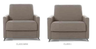 Konfigurace - područky - rozkládací křeslo AMBROGIO - výběr